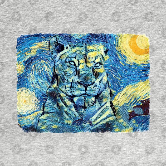 The panther Van Gogh STyle by todos